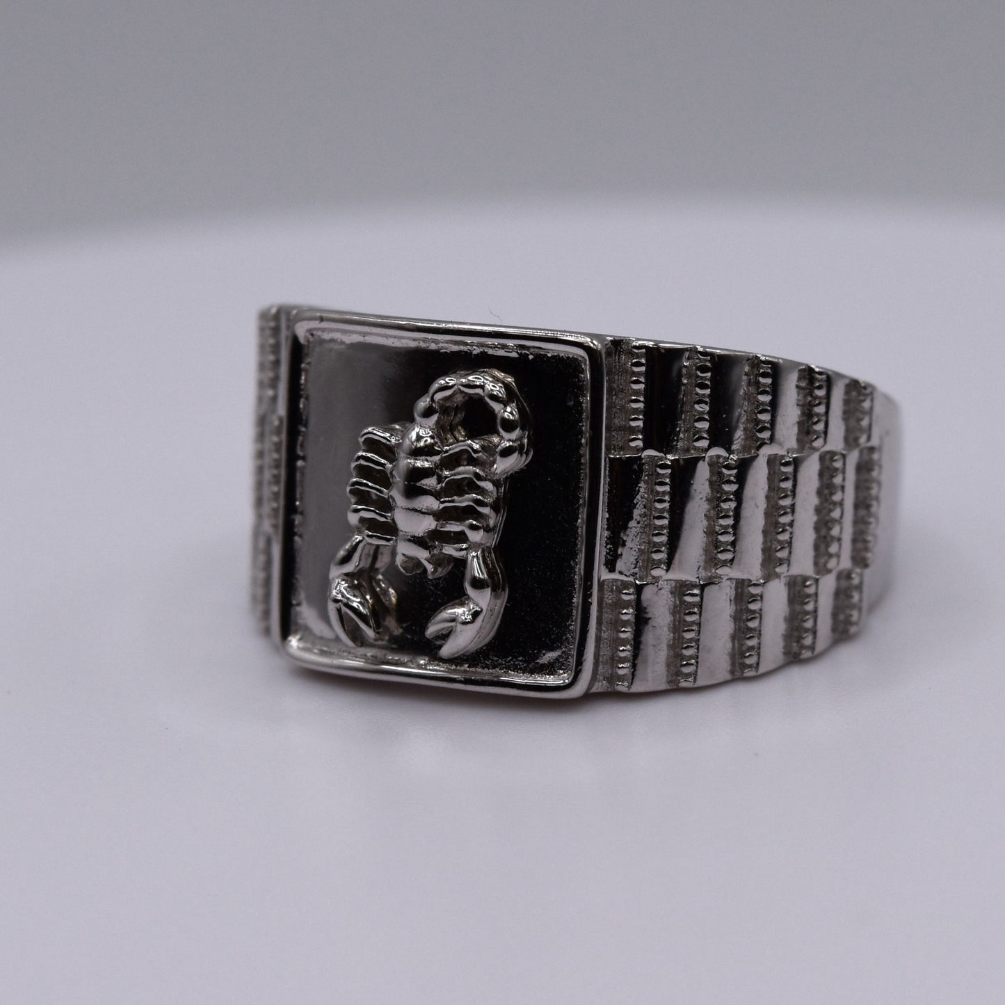 Scorpion Ring for Men β 925 Sterling Silver Statement Ring β Bold Scorpio Zodiac Jewelry Gift for Him
