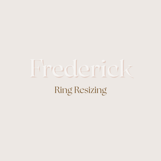 Custom Ring Resizing for Frederick M.