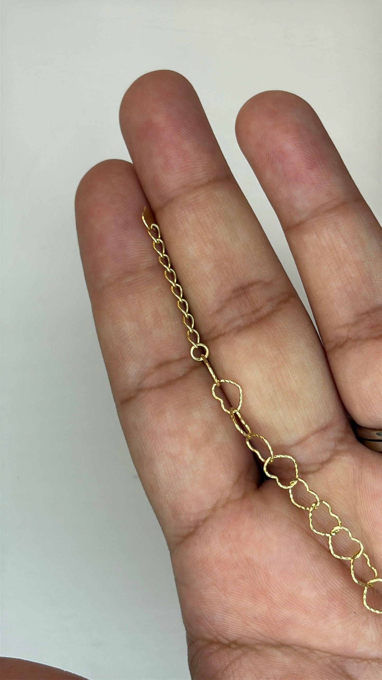 14K Yellow Gold Heart Bracelet
